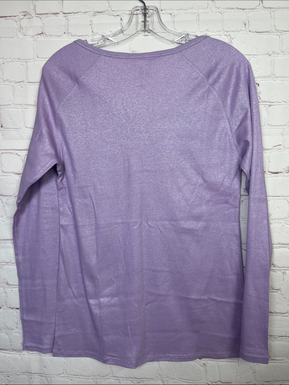 Alfani Intimates Long Sleeve and Pants Pajama Set in Lilac - Picture 4 of 12